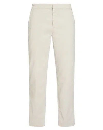 Frame Slim-fit Lyocell-blend Moleskin Chinos In Ecru