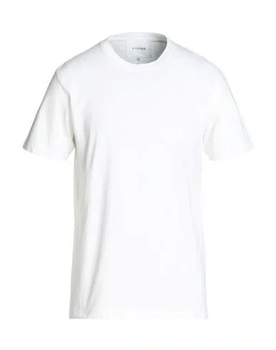 FRAME FRAME MAN T-SHIRT WHITE SIZE XXL COTTON