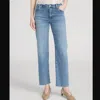 Frame Mellow After Stretch Denim Jean In Clue Raw In Blue