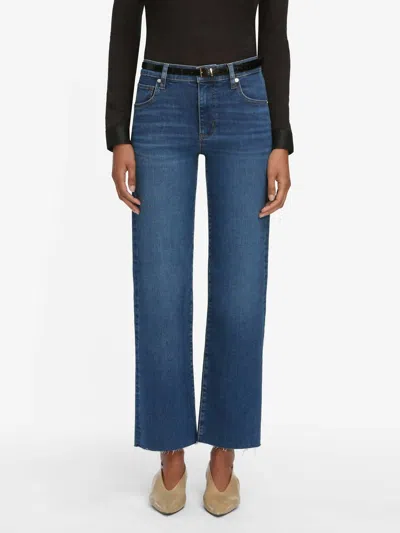 Frame Mellow Super-stretch Jean In Elixir In Blue
