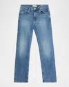 Frame Modern Straight Jeans In Blue