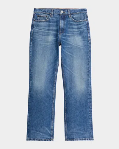Frame Men & Apos;s D Whiskered Cotton Bootcut Jeans In Blue