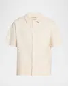 Frame Patch-pocket Shirt In White