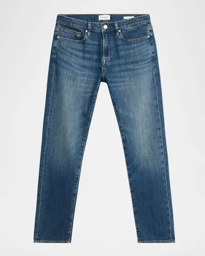 Frame Men & Apos;s L & Apos;homme Straight-leg Jeans In Gold