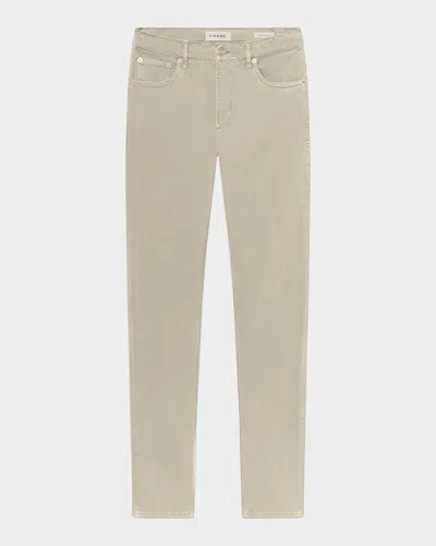 Frame Men & Apos;s Modern Straight Fit Five-pocket Pants In Neutral