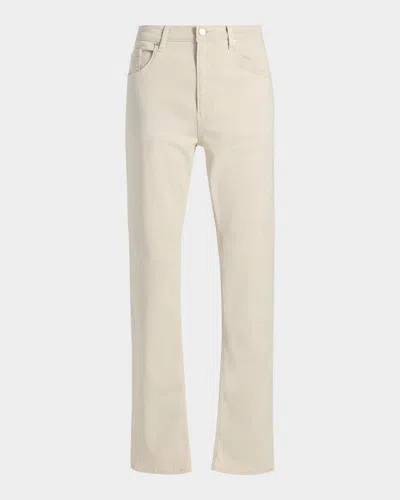 Frame Men & Apos;s Modern Straight Jeans In Milk Beige