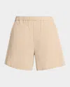 Frame Elasticated Shorts In Neutral