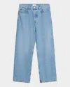 Frame Men's Baggy Rigid Denim Jeans In Blue