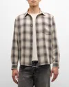 FRAME MEN'S BAJA PLAID OVERSHIRT