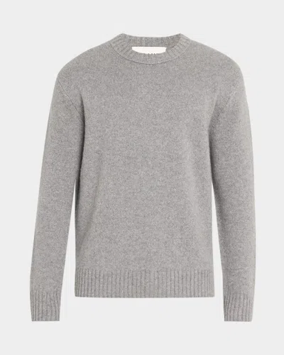 Frame Cashmere Crewneck Sweater In Gray