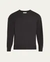 Frame Men's Cashmere Knit Sweater In Dark Grey