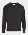Frame Men's Cashmere Knit Sweater In Dark Grey