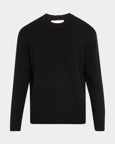 Frame Men's Cashmere Knit Sweater In Noir
