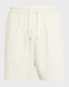 Frame Straight-leg Cotton-corduroy Shorts In Neutrals
