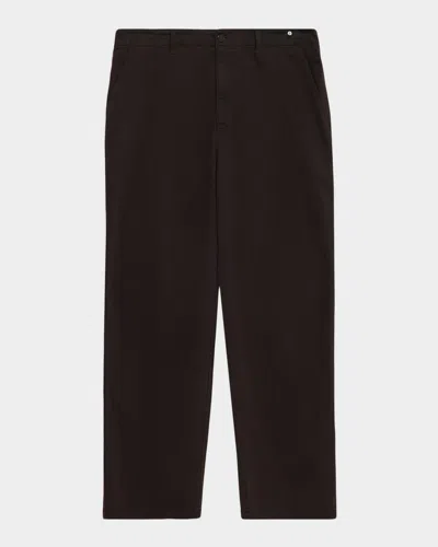 Frame Men's Cotton Blend Chino Pants In Black