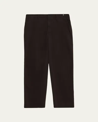 Frame Men's Cotton Blend Chino Pants In Black