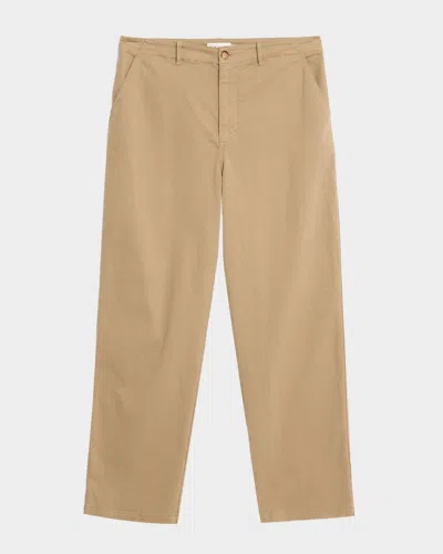 Frame Men's Cotton Blend Chino Pants In Brown