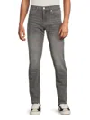 Frame Men's Cotton-blend Slim-fit Jeans In Gray