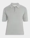 Frame Short Sleeve Polo Sweater