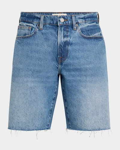 Frame Men's Cut-off Jean Shorts In Raywood Clean