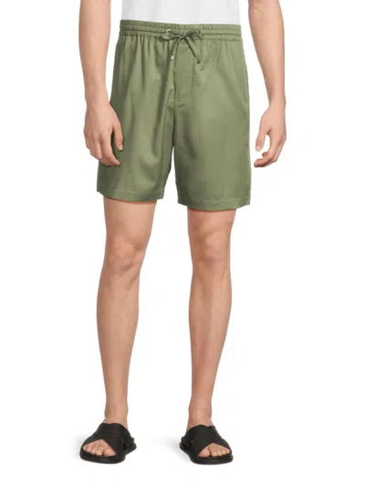 Frame Men's Drawstring Shorts In Green