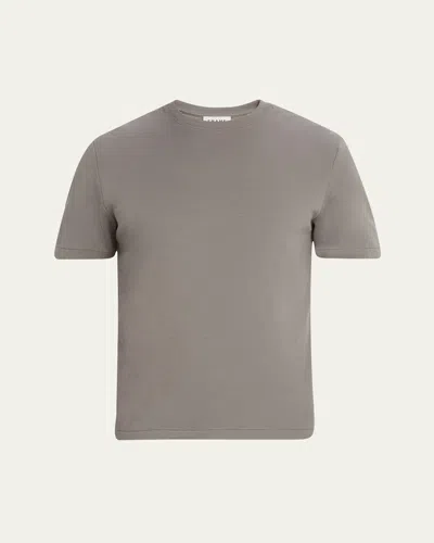 Frame Men's Duo Fold Short Sleeve Tee In Gray
