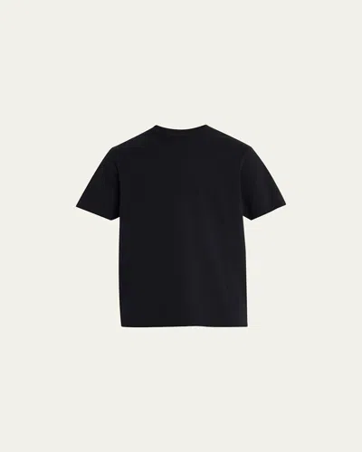 Frame Men's Duo Fold Short Sleeve Tee In Black