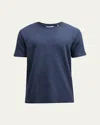 Frame Men's Duo Fold Short Sleeve Tee In Heather Da
