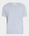Frame Men's Duo Fold Short Sleeve Tee In Soft Blue