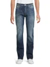 Frame Men's Faded Modern Straight Jeans In Blue