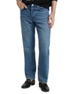 Frame Men's Faded Straight Jeans In Blue