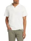 Frame Men's Johnny Collar Polo Shirt In White