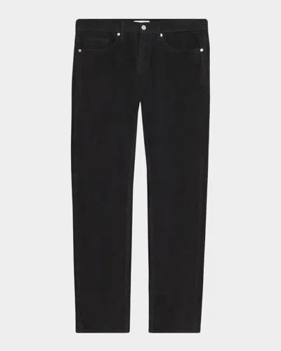 Frame Men's L'homme Slim Corduroy Jeans In Black