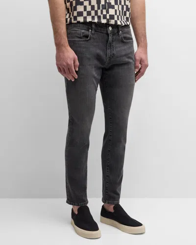 Frame Men's L'homme Slim Denim Jeans In Cazador Dark