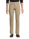 Frame The Straight Jeans Light Brown In Dark Beige