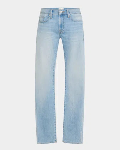 Frame Men's L'homme Straight-leg Jeans In Sand Park