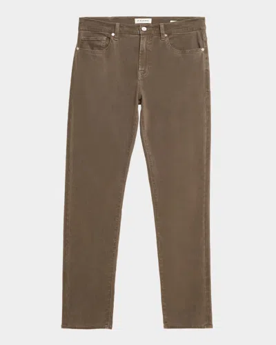 Frame Men's L'homme Slim Pants In Brown
