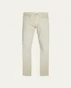 Frame The Straight Leg Jeans In Milk Beige