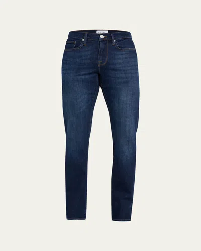 Frame Men's L'homme Straight-leg Jeans In Blue