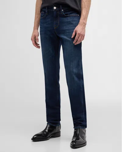 Frame Men's L'homme Straight-leg Jeans In Blue
