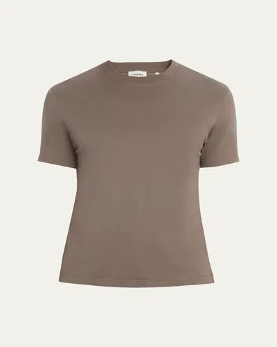 Frame Men's Light Cotton T-shirt In Brown