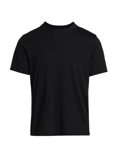 Frame Men's Light Cotton T-shirt In Black