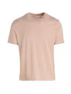 Frame Light Cotton Tee In Pink