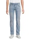 Frame Men's Light Wash Jet Set Modern Straight Jeans In Blue