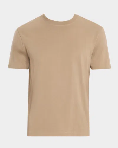 Frame Men's Logo Tee In Brown