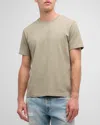 Frame Men's Logo Tee In Dry Sage