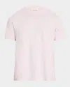 Frame Logo Tee In Light Pink