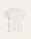 Frame Logo Tee In Light Pink
