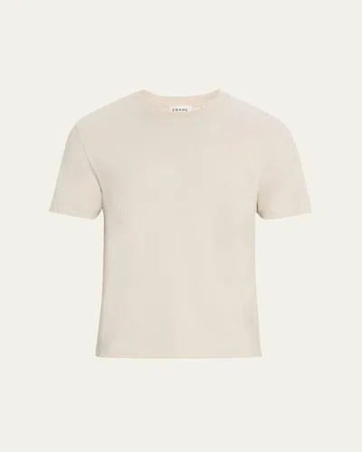 Frame Men's Logo Tee In Neutral