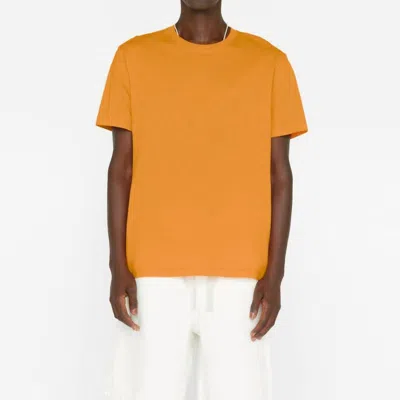 Frame Men's Logo Tee In Clementine In Orange